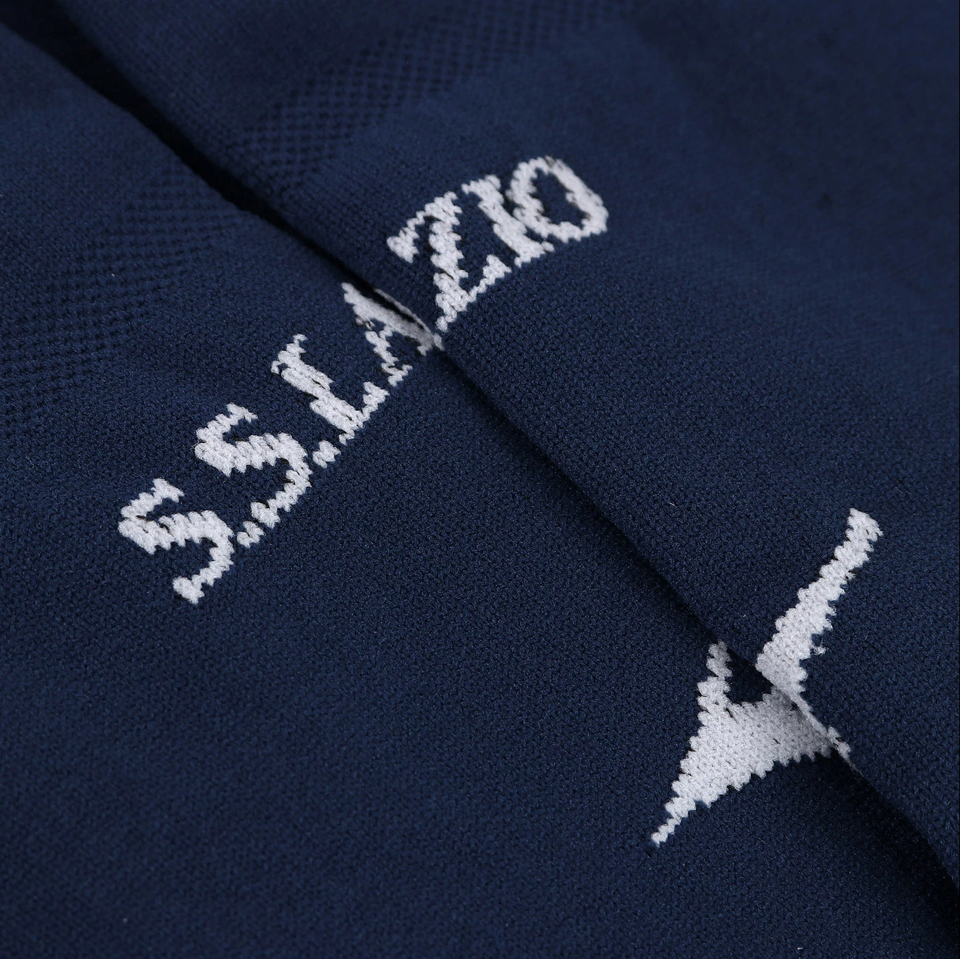 S.S. Lazio フラッグ サイン入り SS LAZIO BLACK ZIP SHOULDER TRAINING TOP 2025/26
