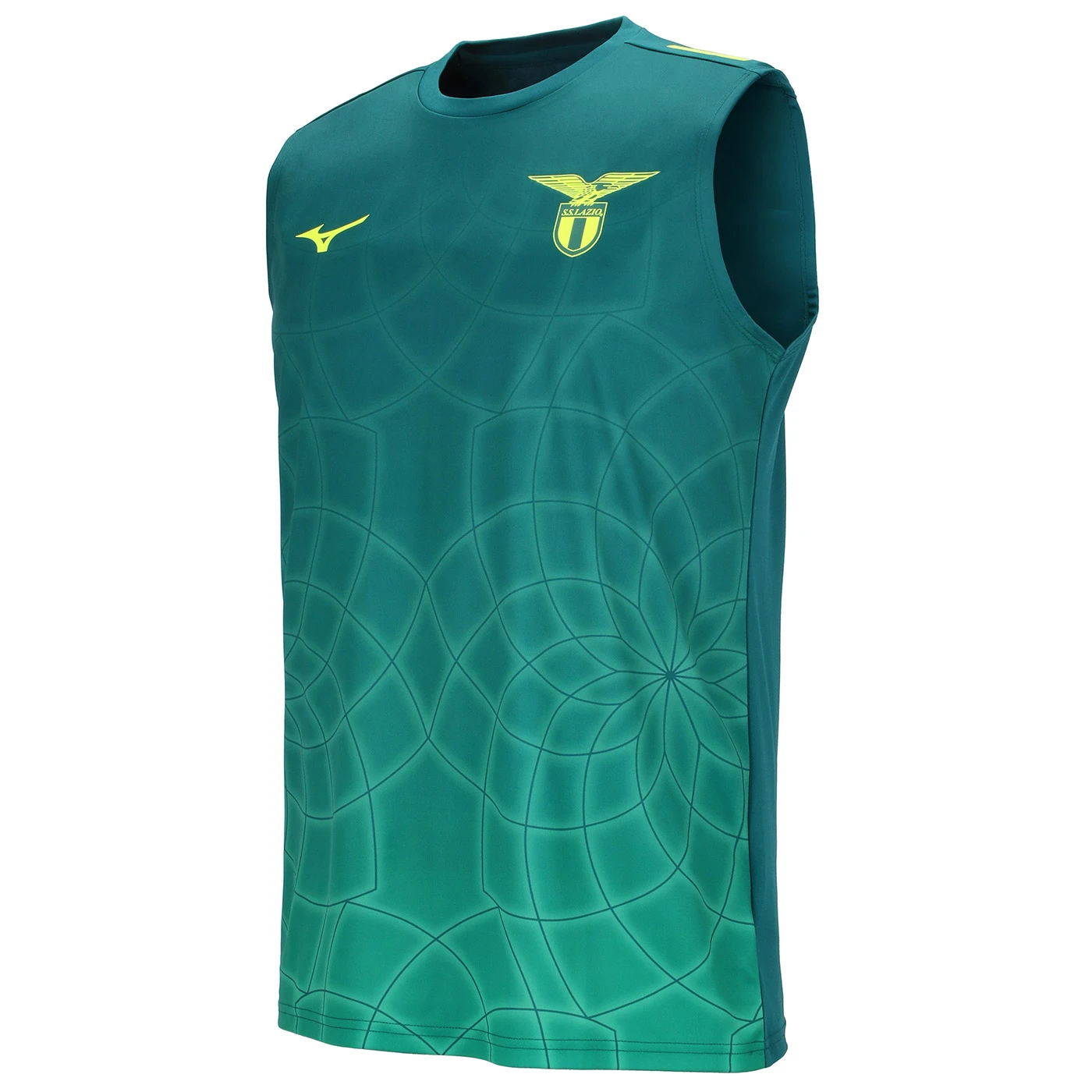 SS LAZIO GREEN SLEEVELESS TRAINING JERSEY 2025/26