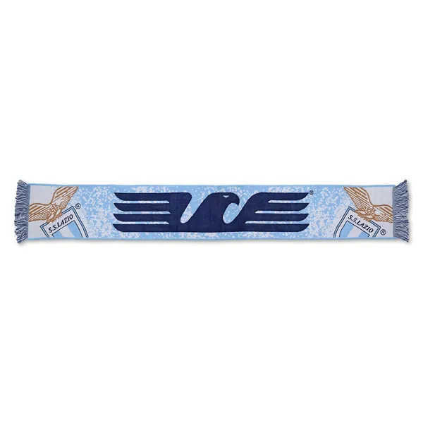 SS LAZIO EAGLE JAQUARD SCARF