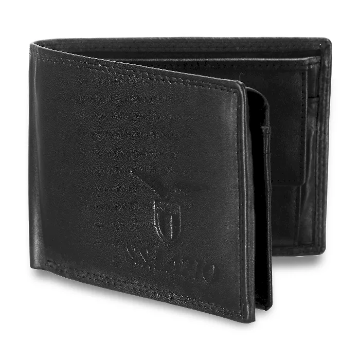 LAZIO PORTAFOGLI IN PELLE NERO