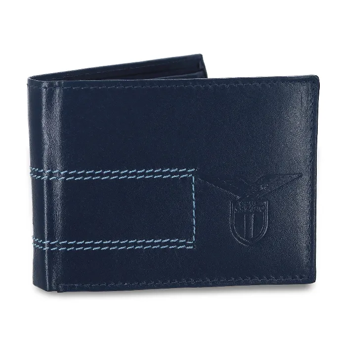 SS LAZIO BLUE LEATHER WALLET