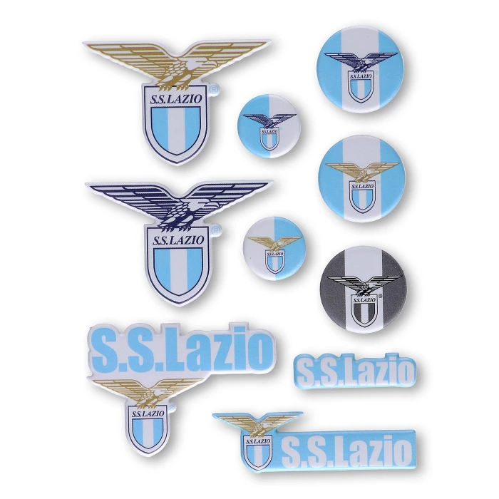 SS LAZIO PUFFY LOGO STICKERS
