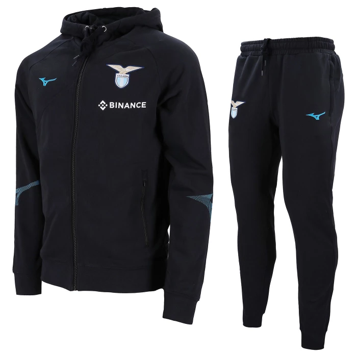 SS LAZIO BLACK FREE TIME TRACKSUIT 2022/23