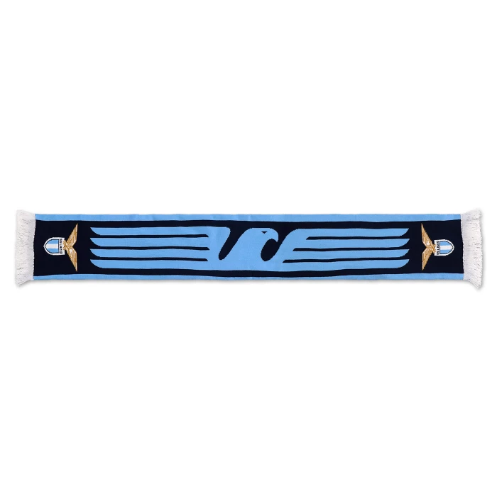 SS LAZIO BLUE GRAPHIC SCARF 2022/23