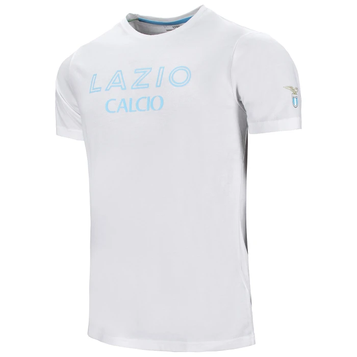 SS LAZIO ANNIVERSARY WHITE LOGO T-SHIRT 1973/1974