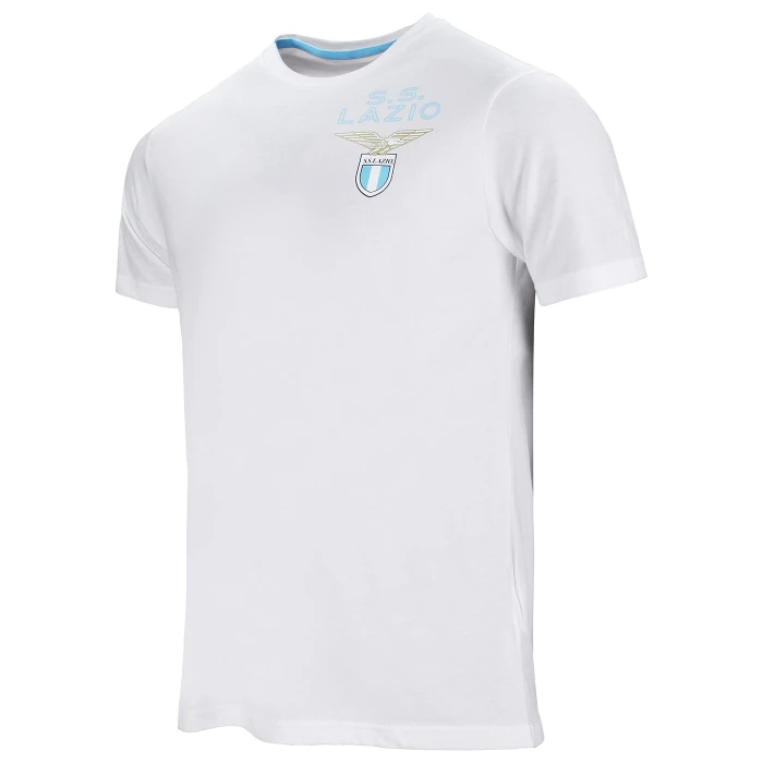 SS LAZIO ANNIVERSARY WHITE T-SHIRT 1973/1974