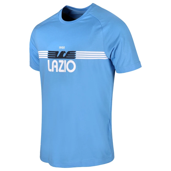 SS LAZIO LIGHT BLUE FAN T-SHIRT 2023/24