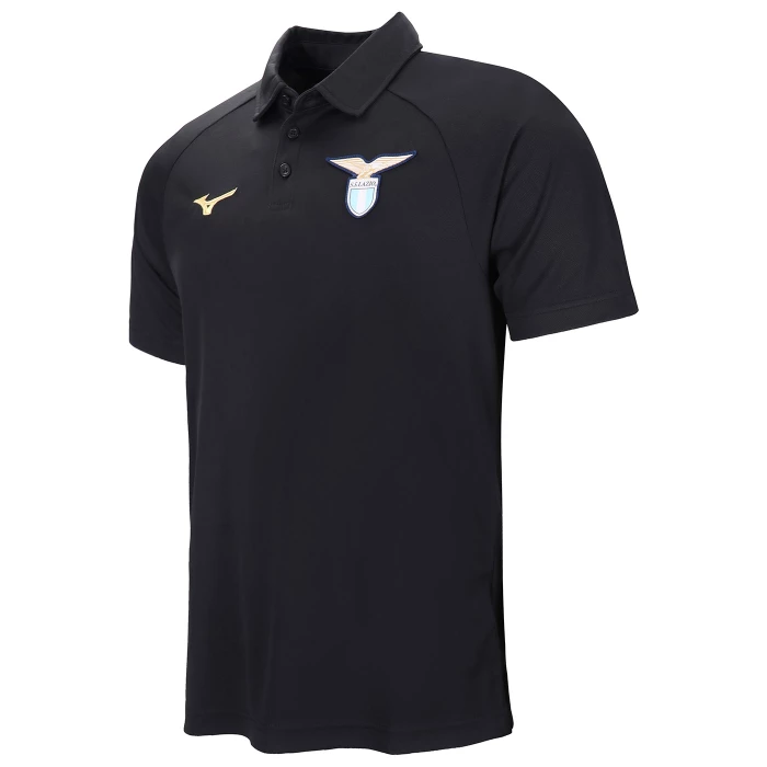 SS LAZIO BLACK PRESENTATION POLO 2023/24