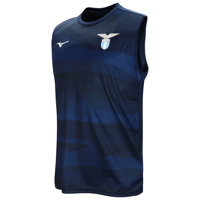 SS LAZIO NAVY SLEEVELESS TRAINING JERSEY 2023/24 - KIDS