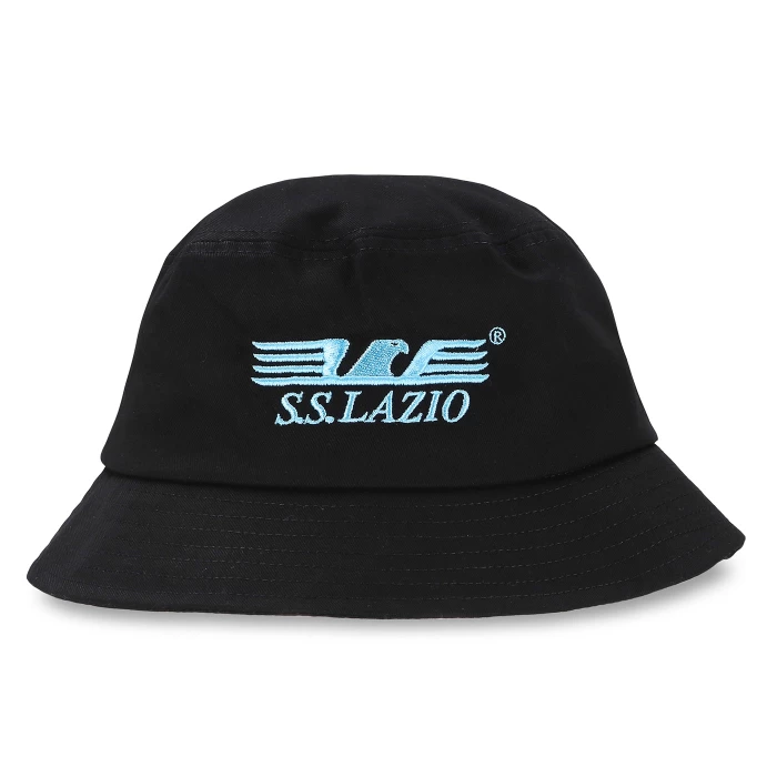 SS LAZIO BLACK BUCKET HAT