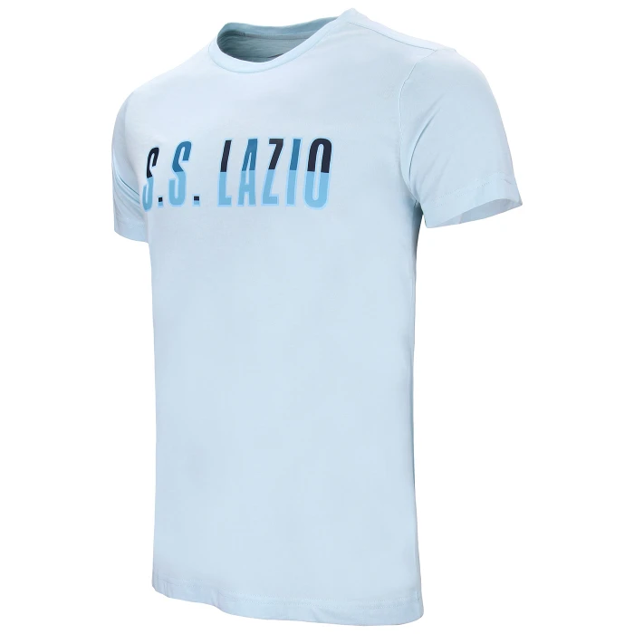 LAZIO T-SHIRT LOGO AZZURRA 2024/25