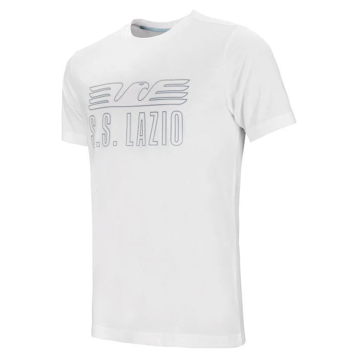 SS LAZIO WHITE GRAPHIC T-SHIRT 2024/25 - KIDS