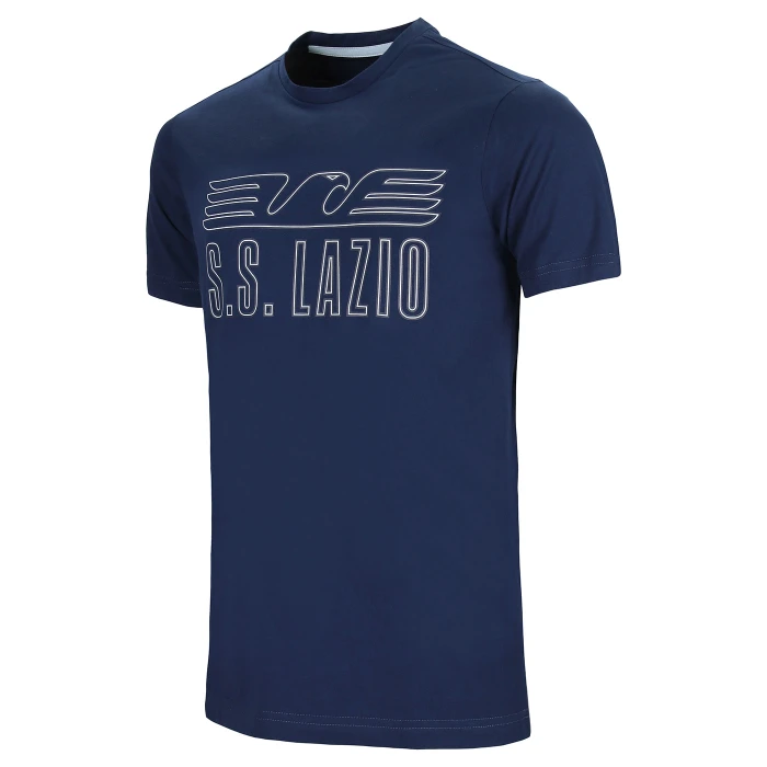 LAZIO T-SHIRT GRAPHIC BAMBINO NAVY 2024/25