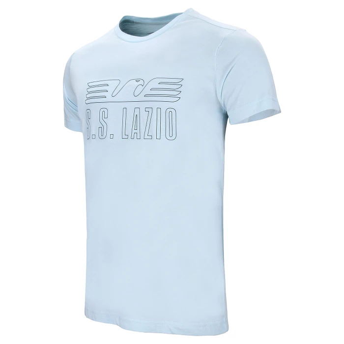 SS LAZIO LIGHT BLUE GRAPHIC T-SHIRT - KIDS