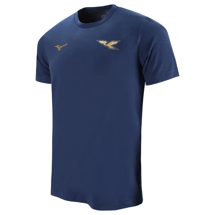 SS LAZIO 125 ANNIVERSARY NAVY T-SHIRT - KIDS