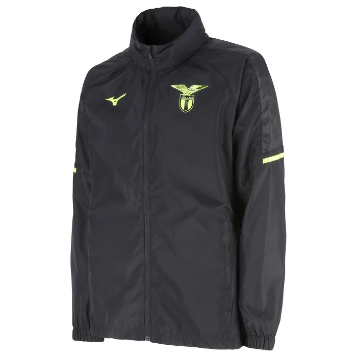 SS LAZIO WATERPROOF BLACK PADDED JACKET 2025/26