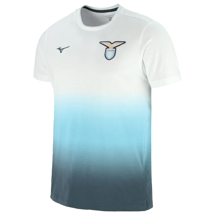 SS LAZIO GRADIANT WHITE T-SHIRT 2025/26