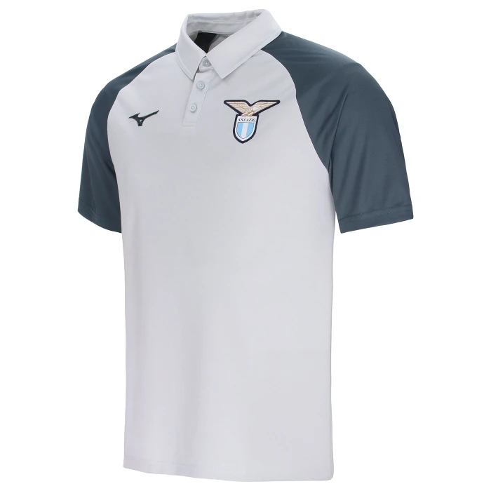 SS LAZIO SILVER PRESENTATION POLO 2025/26