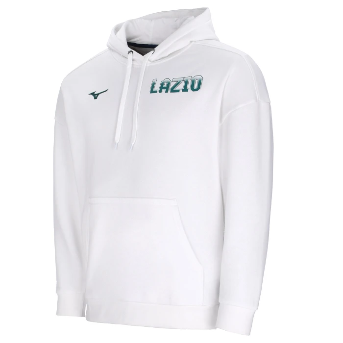 SS LAZIO WHITE LIFESTYLE HOODIE 2025/26