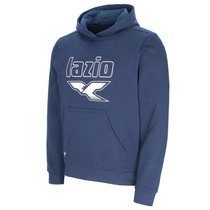 SS LAZIO NAVY GRAPHIC HOODIE 2025/26 - KIDS