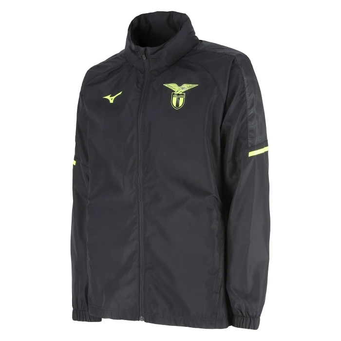 SS LAZIO BLACK RAIN JACKET 2025/26 - KIDS