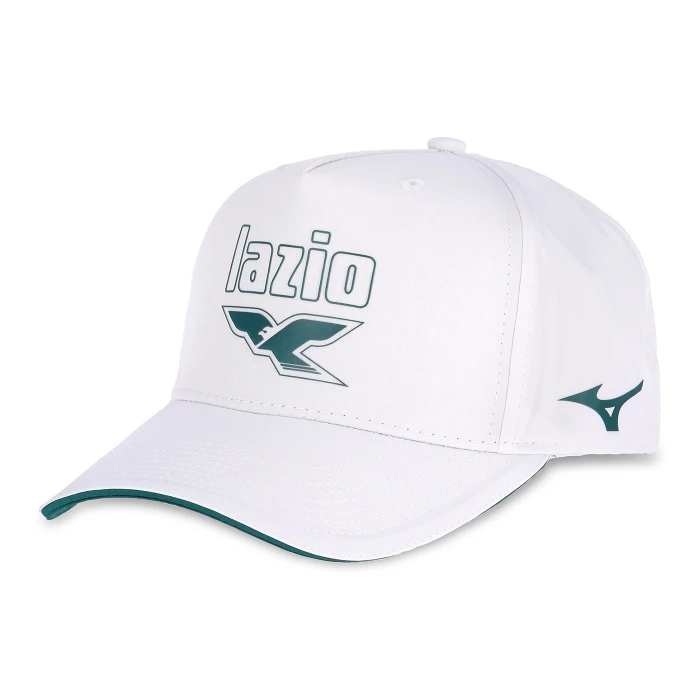 SS LAZIO OFFICIAL GRAPHIC WHITE LOGO CAP 2025/26