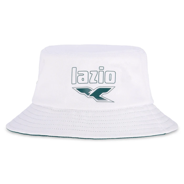 SS LAZIO WHITE GRAPHIC BUCKET HAT 2025/26