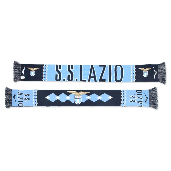SS LAZIO DOUBLE FACE LIGHT BLUE SCARF 2025/26