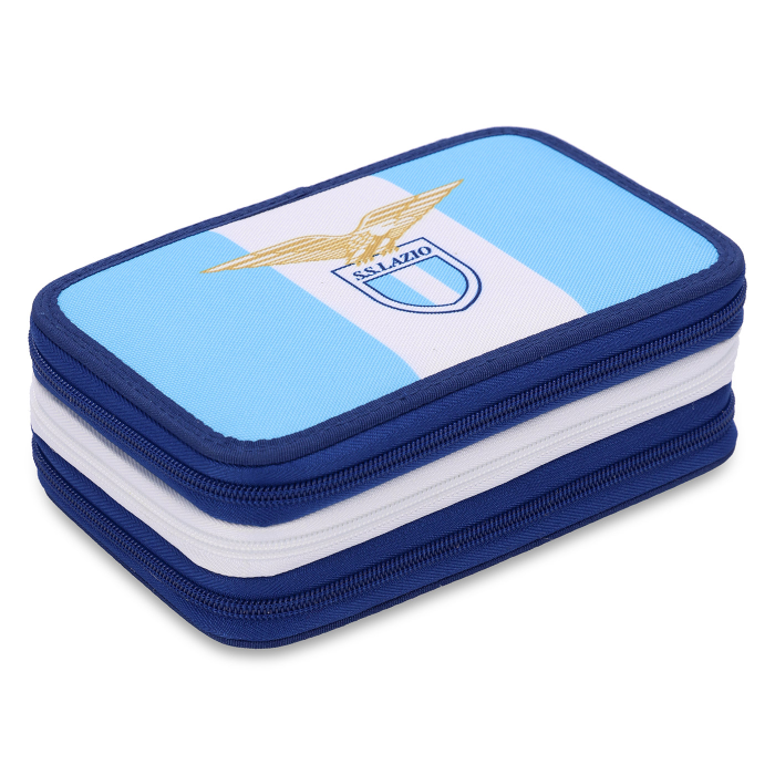 SS LAZIO 3 ZIP ORGANIZED PENCIL CASE