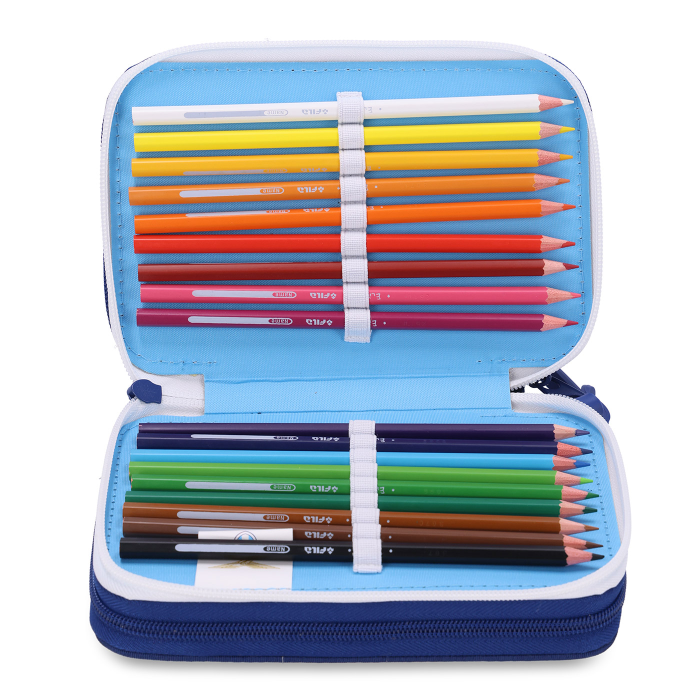 SS LAZIO 3 ZIP ORGANIZED PENCIL CASE