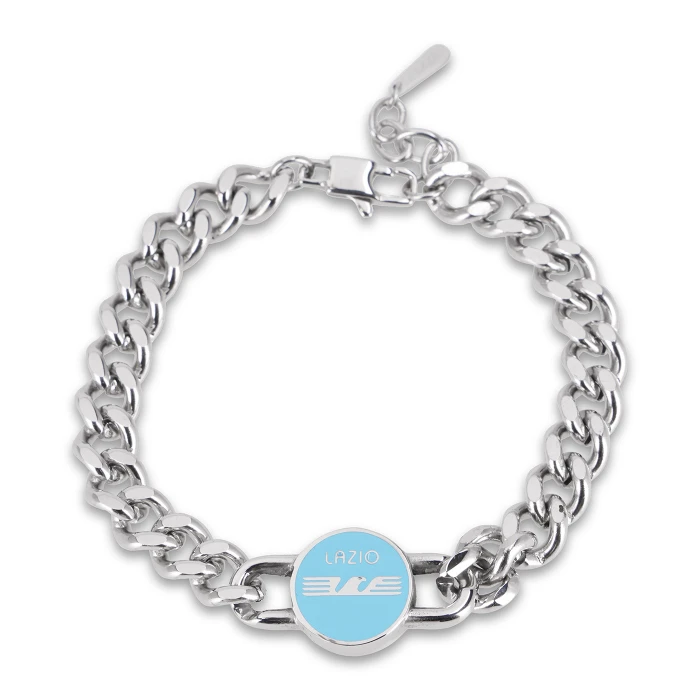 LAZIO BRACELET WITH ENAMELED LOGO