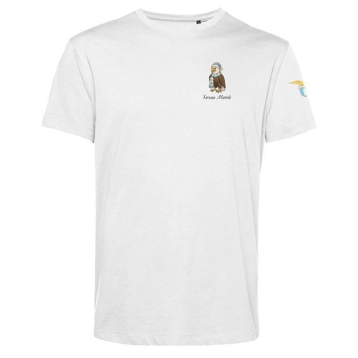 LAZIO T-SHIRT DI NATALE BIANCA 2025/26