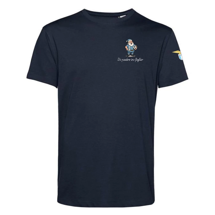 LAZIO T-SHIRT DI NATALE PADRE IN FIGLIO NAVY 2025/26