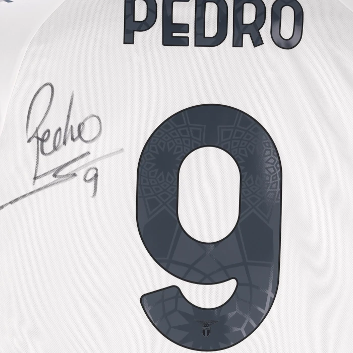 SS LAZIO PEDRO SIGNED AWAY JERSEY 2025/26