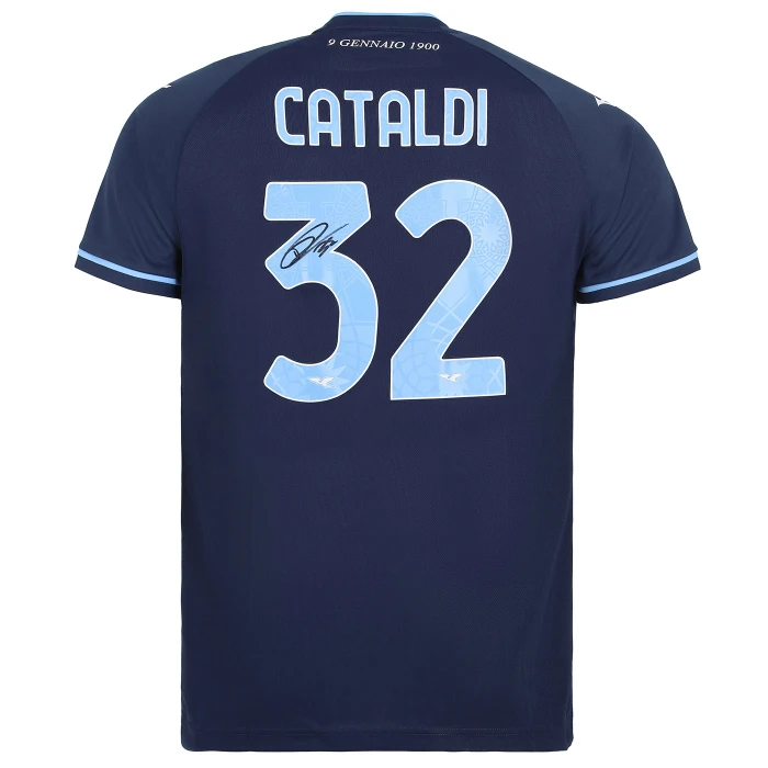 SS LAZIO CATALDI SIGNED THIRD JERSEY 2025/26