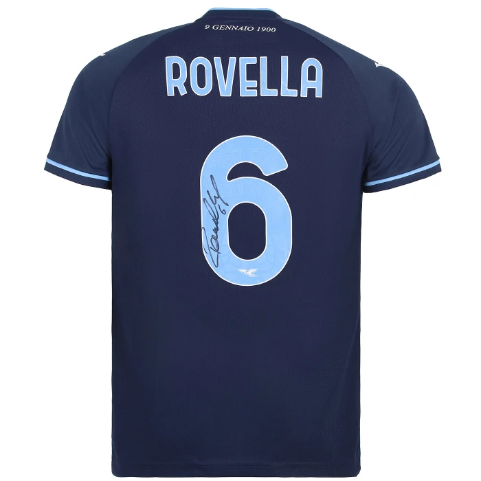 SS LAZIO ROVELLA SIGNED THIRD JERSEY 2025/26