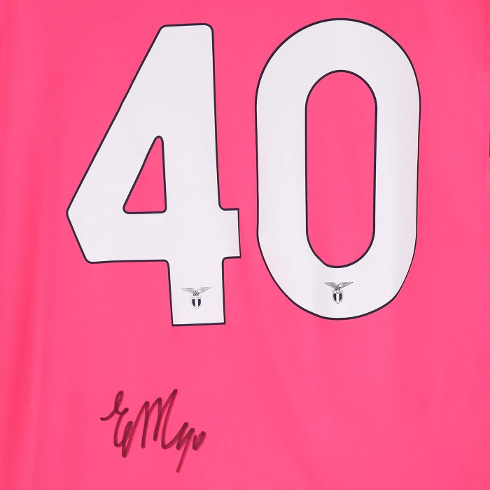SS LAZIO MOTTA SIGNED GOALKEEPER JERSEY 2025/26
