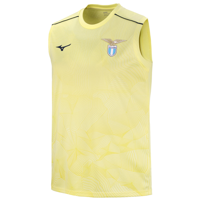 SS LAZIO YELLOW SLEEVELESS TRAINING JERSEY 2026/27