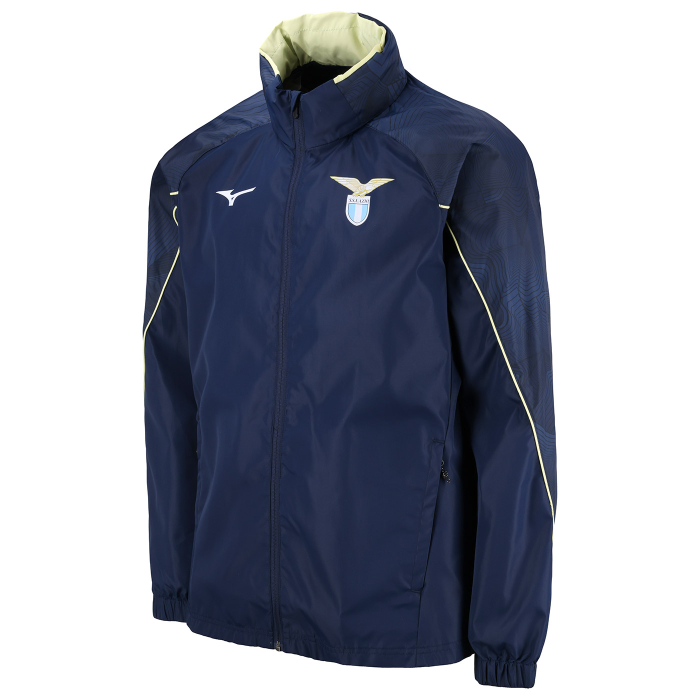SS LAZIO NAVY RAIN JACKET