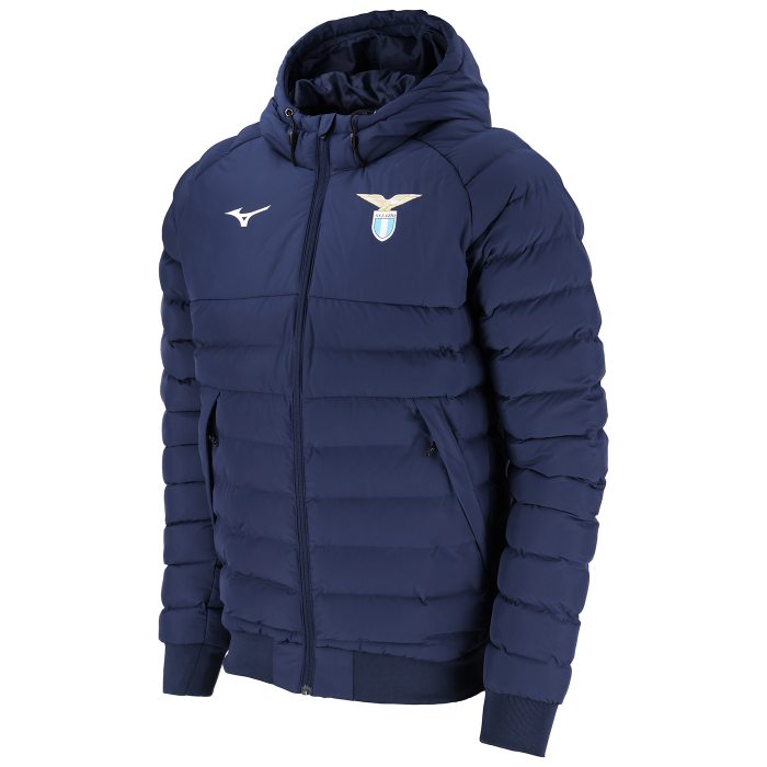 SS LAZIO NAVY PADDED BOMBER JACKET