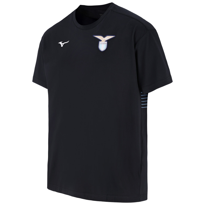 SS LAZIO BLACK LIFESTYLE T-SHIRT