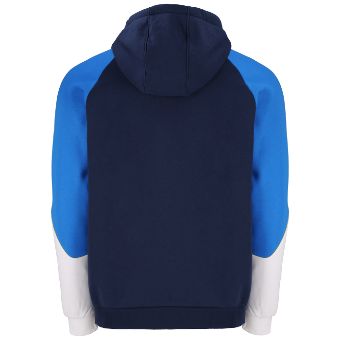 LAZIO FELPA CON CAPPUCCIO FULL ZIP RETRO BAMBINO NAVY