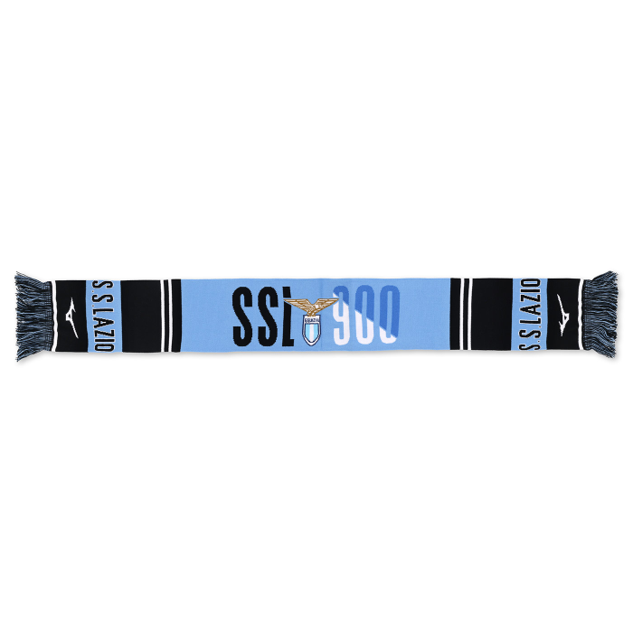 SS LAZIO SKY BLUE DOUBLE FACE SCARF