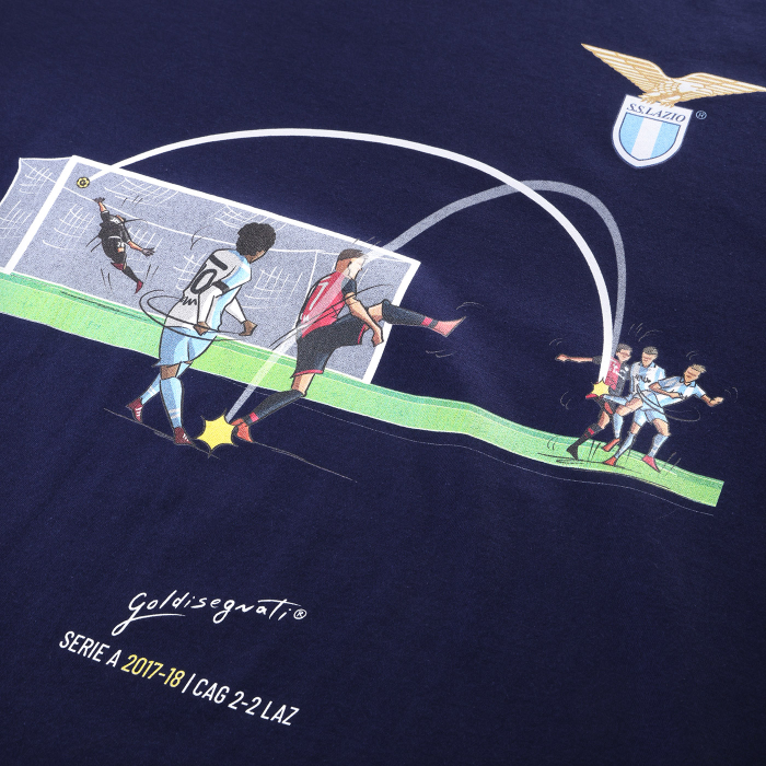 SS LAZIO IMMOBILE GOAL T-SHIRT 2017/18