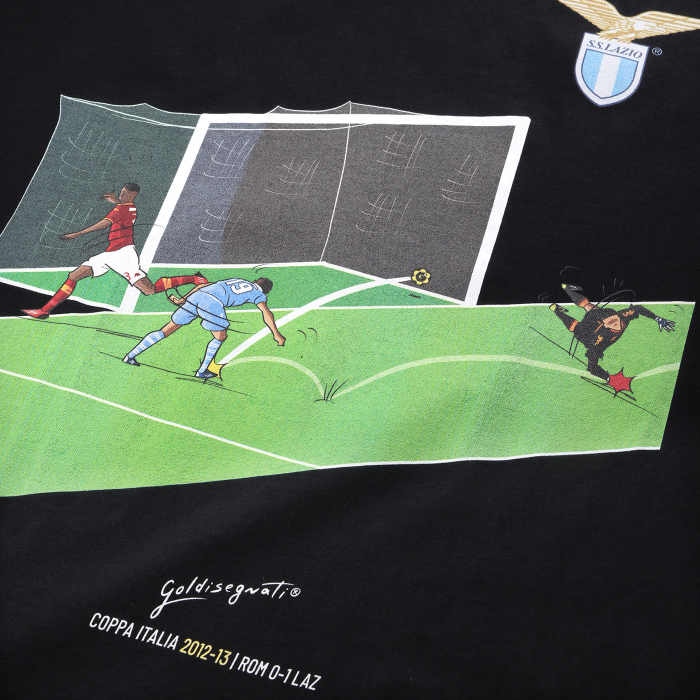 SS LAZIO LULIC GOAL T-SHIRT 2012/13