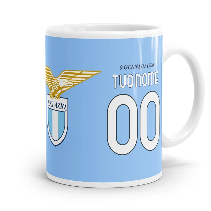 SS LAZIO HOME JERSEY 2025/26 MUG